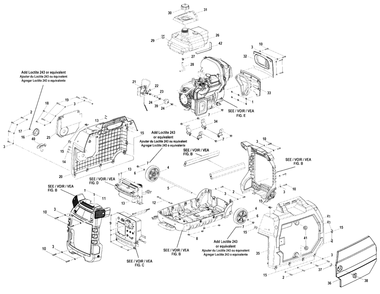 Figure A Diagram and Parts List for EGI-2300 (Revision 02)(090930357)(2020-03) Echo Generator