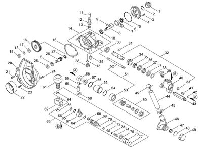 Part Location Diagram of 90072001250 Echo O-Ring - 12.5