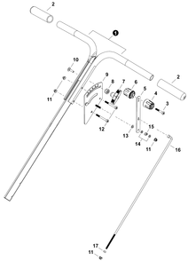 Frame - Upper Diagram and Parts List for RB-85W N31100001001 - N31100999999 Echo Spreader