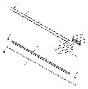 Part Location Diagram of 61028222660 Echo Collar, Main Pipe