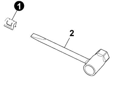 Tools Diagram and Parts List for DCS-5000 401CSR000001 - 401CSR999999 Echo Charger