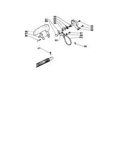 Part Location Diagram of 90024105010 Echo SCREW - 5X10