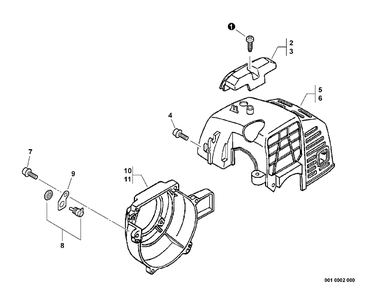 Covers Diagram and Parts List for WP-1000 (Type 1E)(W15103001001 - W15103999999) Echo Water Pump