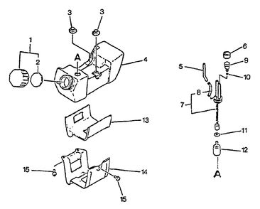Part Location Diagram of 13201044830 Echo PIPE - 3X6X45 -- CLEAR
