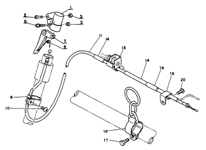 Part Location Diagram of 17800305330 Echo DISCONTINUED