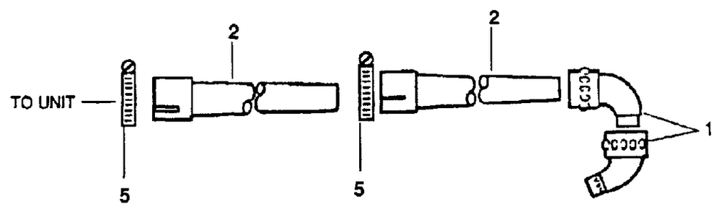 Rain Gutter Kit 99944100010 For Pb-200/202/210e/2400 Diagram and Parts List for PB-210 Type 1 Echo Leaf Blower / Vacuum