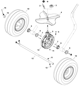 Part Location Diagram of A605000020 Echo Pin - Cotter