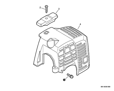 Part Location Diagram of 90023505020 Echo Screw - 5x20