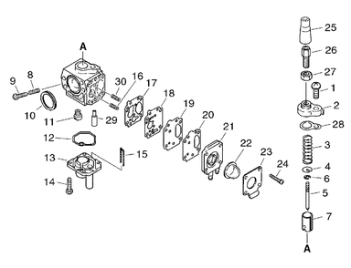Part Location Diagram of 12415813410 Echo Adjust,Cable