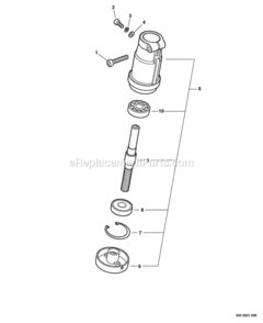 Gear_Case Diagram and Parts List for 99944200615  Echo Trimmer