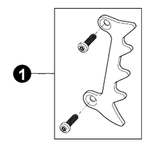 Bumper Spike Diagram and Parts List for DCS-5000 401CSR000001 - 401CSR999999 Echo Charger