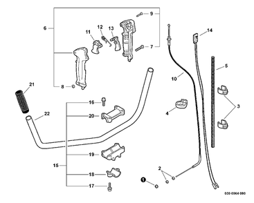 Part Location Diagram of A440000880 Echo Switch, Ignition