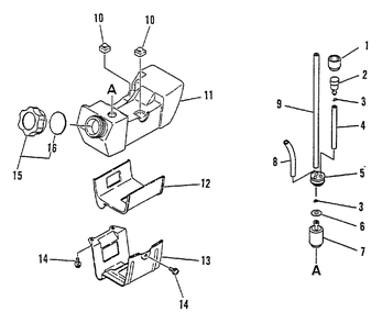 Part Location Diagram of 13120021330 Echo Filter, Fuel