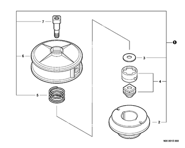Part Location Diagram of 21560050 Echo Srm Echomatic Head