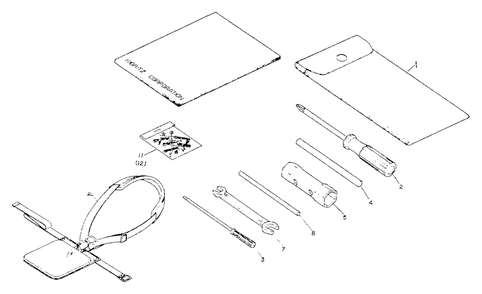 Part Location Diagram of 89851001331 Echo DISCONTINUED