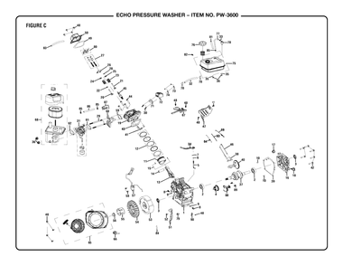 Part Location Diagram of YH458001330 Echo Kit, High Altitude