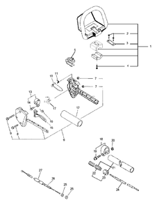 Part Location Diagram of 61020626260 Echo MAIN PIPE ASY