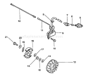 Part Location Diagram of 90060000010 Echo Washer 10