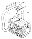 Page F Diagram and Parts List for CS-1001VL  Echo Chainsaw