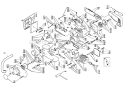 Page B Diagram and Parts List for CS-280E 0000001 - 0055489 Echo Chainsaw