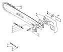 Part Location Diagram of 43301100330 Echo Guide Bar Stud Bolt