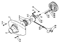 Page M Diagram and Parts List for CS-302S 17501 - 30500 Echo Chainsaw