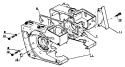 Page D Diagram and Parts List for CS-302S 17501 - 30500 Echo Chainsaw