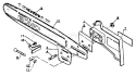 Page E Diagram and Parts List for CS-302S 17501 - 30500 Echo Chainsaw