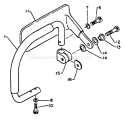 Page H Diagram and Parts List for CS-302S 17501 - 30500 Echo Chainsaw
