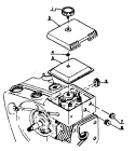 Page A Diagram and Parts List for CS-302S 30501 - 64670 Echo Chainsaw