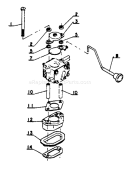 Page K Diagram and Parts List for CS-302S 30501 - 64670 Echo Chainsaw
