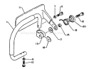 Page H Diagram and Parts List for CS-302S 30501 - 64670 Echo Chainsaw