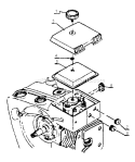 Page A Diagram and Parts List for CS-302S After S/N 64671 Echo Chainsaw