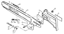 Part Location Diagram of 43301212332 Echo Chainsaw Side Plate
