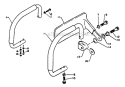 Part Location Diagram of 35140613330 Echo Front Handle