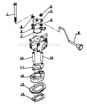 Part Location Diagram of 13002903930 Echo Spacer-Carb