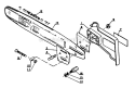 Part Location Diagram of 90056200005 Echo Nut-lock 5mm