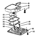 Part Location Diagram of 90022004014 Echo Screw-4x14