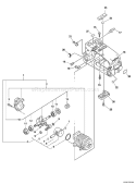 Page C Diagram and Parts List for CS-305 03001001 - 03999999 Echo Chainsaw