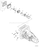 Page I Diagram and Parts List for CS-306 C09413001001 - C09413999999 Echo Chainsaw