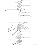 Part Location Diagram of 12311839231 Echo Needle - Low Speed
