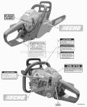 Part Location Diagram of X502000670 Echo Label - Echo