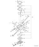 Part Location Diagram of P003002190 Echo Repair Kit