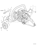 Part Location Diagram of A440001190 Echo Switch-Ignition