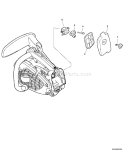 Page I Diagram and Parts List for CS-330T C04212001001 - C04212999999 Echo Chainsaw