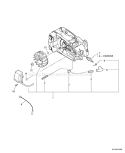 Part Location Diagram of P021013330 Echo Coil/Flywheel Kit