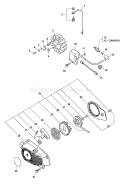 Page G Diagram and Parts List for CS-340 03001001 - 03999999 Echo Chainsaw
