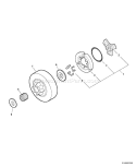 Page E Diagram and Parts List for CS-341 02001001 - 02999999 Echo Chainsaw