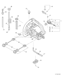 Page F Diagram and Parts List for CS-341 C08511001001 - C08511999999 Echo Chainsaw