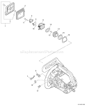 Page I Diagram and Parts List for CS-341 C08511001001 - C08511999999 Echo Chainsaw
